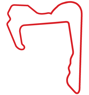 Buttonwillow Race 26 configuration track map