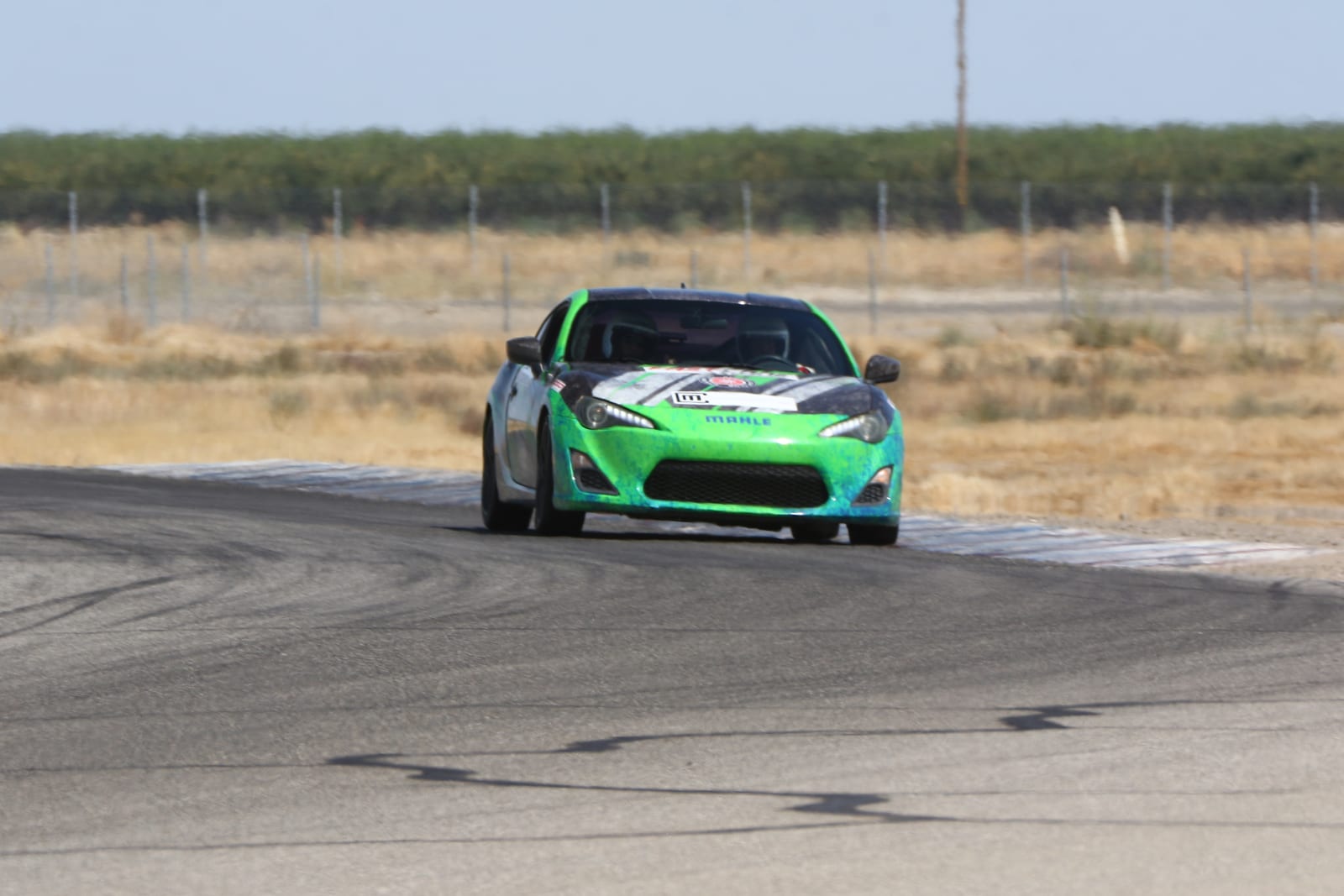 The FastLane Toyota GR86 / FRS at Buttonwillow Raceway Park.
