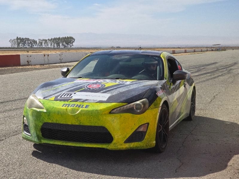 The FastLane Toyota GR86 / FRS at Buttonwillow Raceway Park.