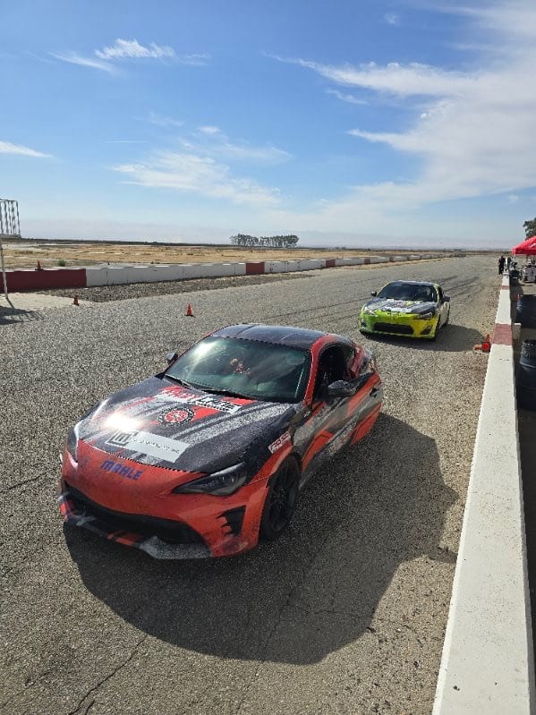 The FastLane Toyota GR86 / FRS at Buttonwillow Raceway Park.