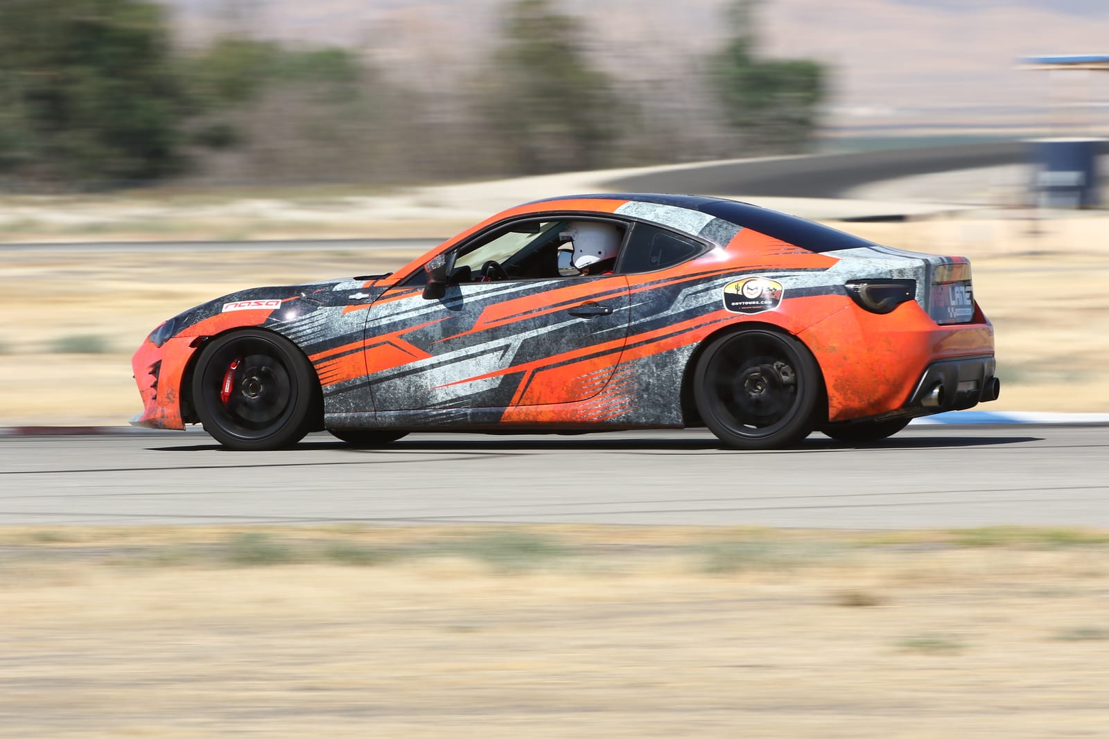 The FastLane Toyota GR86 / FRS at Buttonwillow Raceway Park.