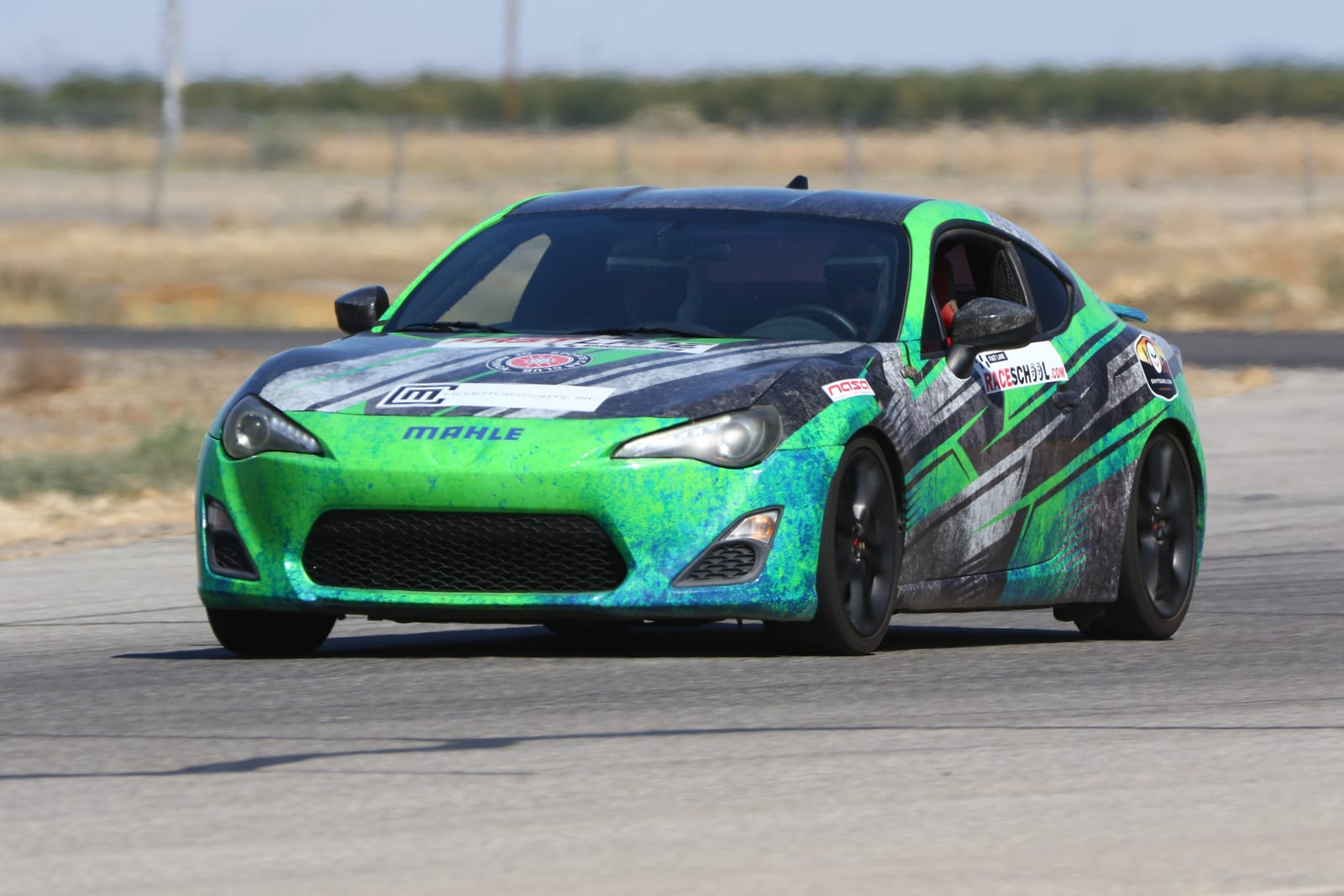 The FastLane Toyota GR86 / FRS at Buttonwillow Raceway Park.