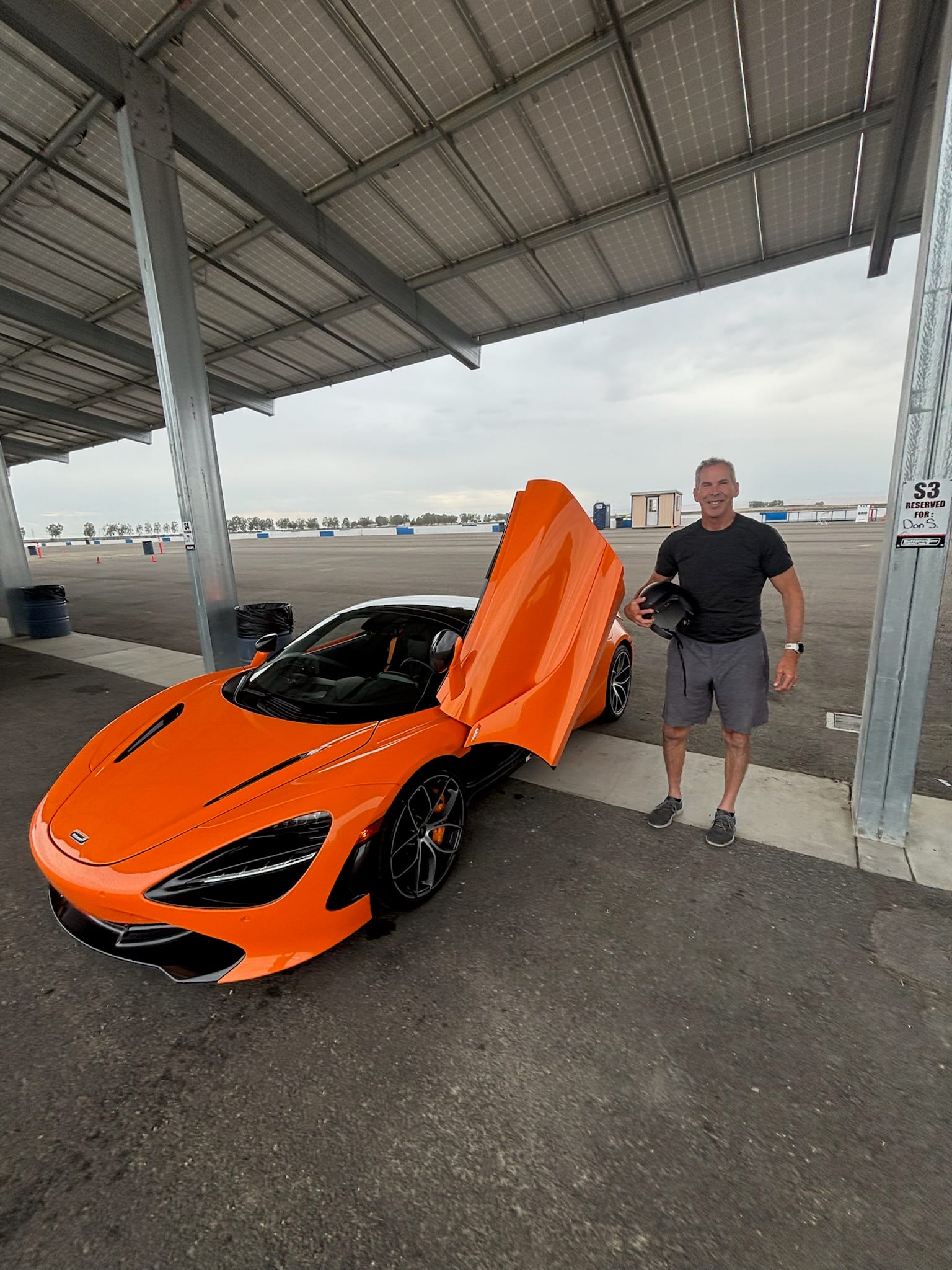 The FastLane crew prepping cars in the garage at Buttonwillow Raceway Park.