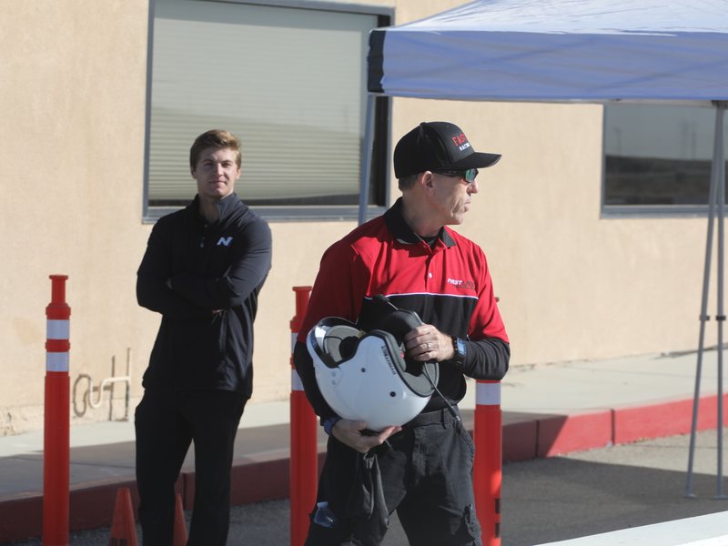 Larry Mason at FastLane Racing School