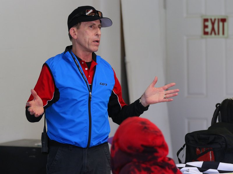 Larry Mason at FastLane Racing School