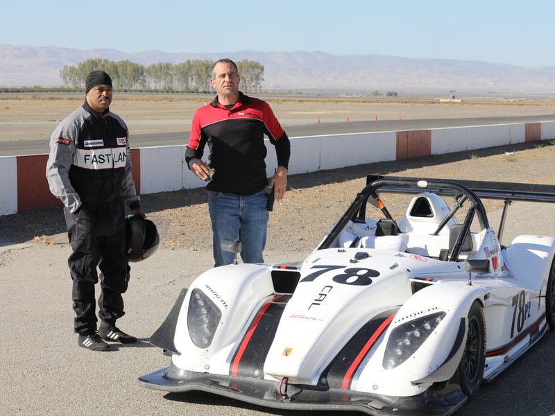 Matt Treglia at FastLane Racing School