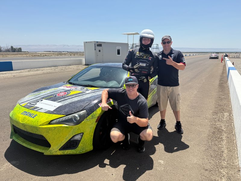 Matt Treglia at FastLane Racing School